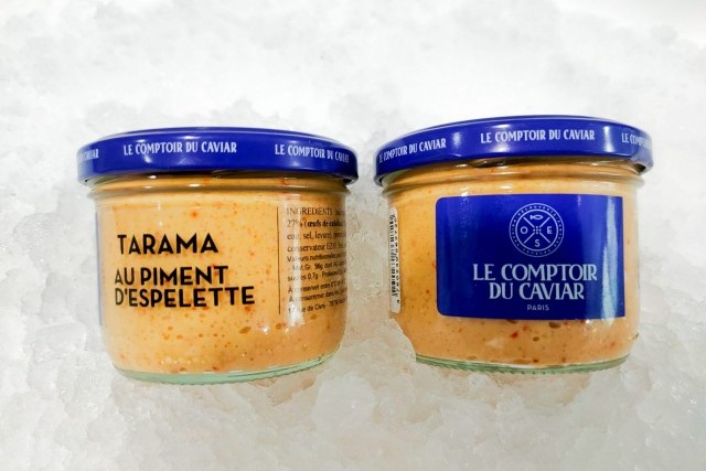 Pot de tarama au Piment d'Espelette